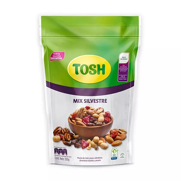 Pasabocas Tosh Mix Silvestre Und