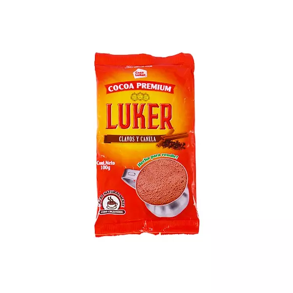 Cocoa Luker 100grs Clavos Y Canel