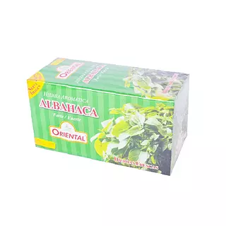 Aromatica Oriental 15grs 20und Albaca