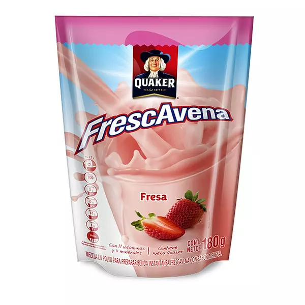 Frescavena Quaker Fresa Und