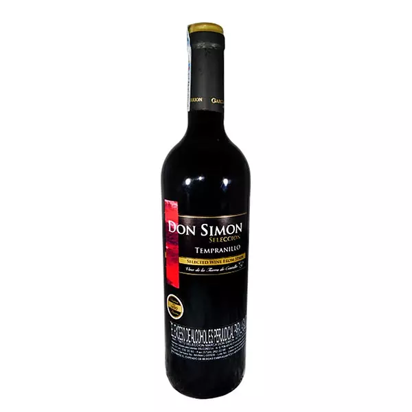 Vino Tinto Don Simon Seleccion Tempranillo X 750ml