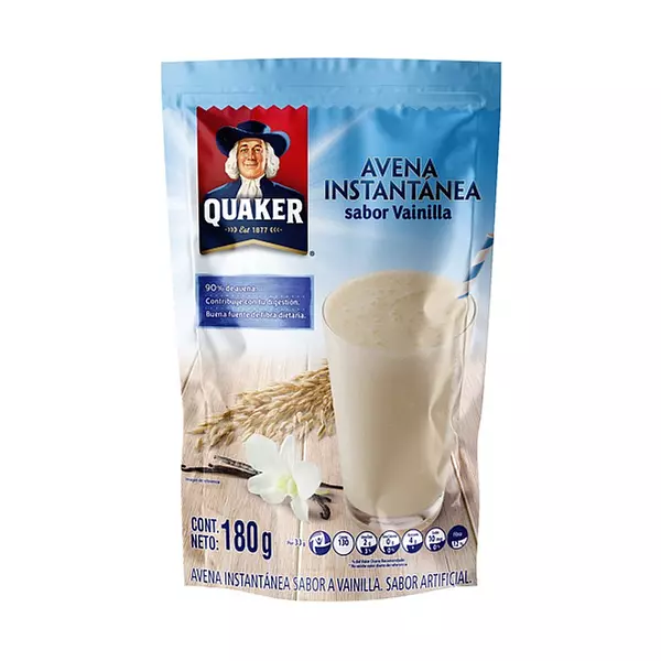 Avena Quaker 180 Grs Inst D/P Vaini Und