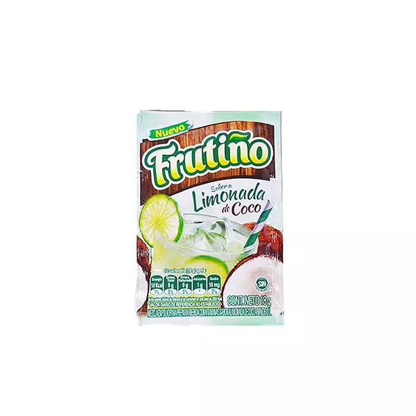 Fresco Frutiño 18grs 2 Limonada-Coco