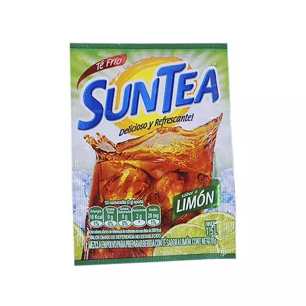 Te Helado Suntea Limon X 20 Grs 1.5 Litros