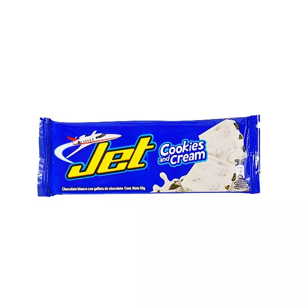 Chocolatina Jet X 50grs Cookies