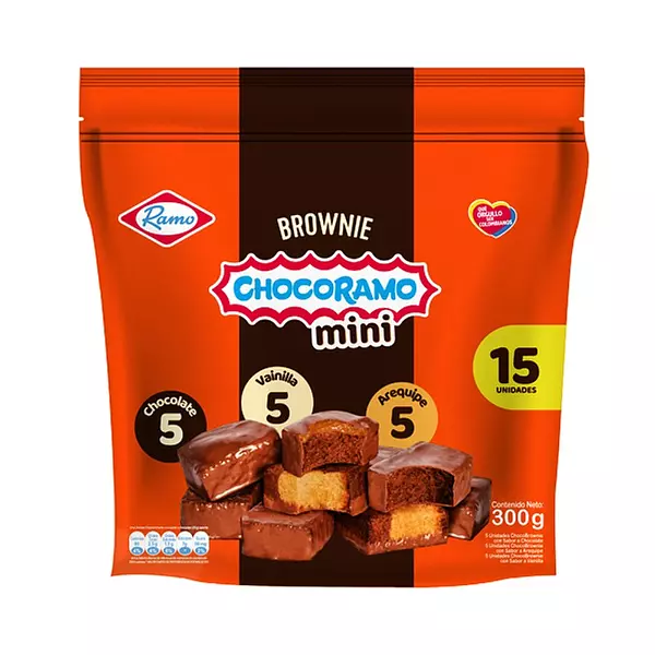 Ponque Ramo 15us Brownie Min