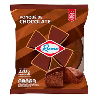 Ponque Ramo Chocolate Und