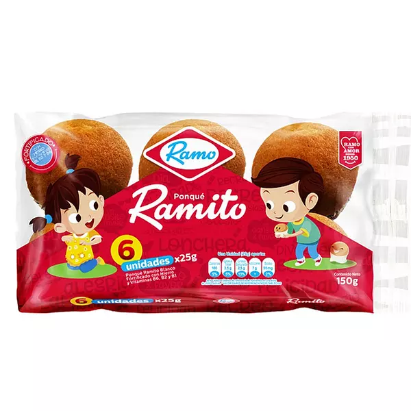 Ponque Ramo Ramito 6und