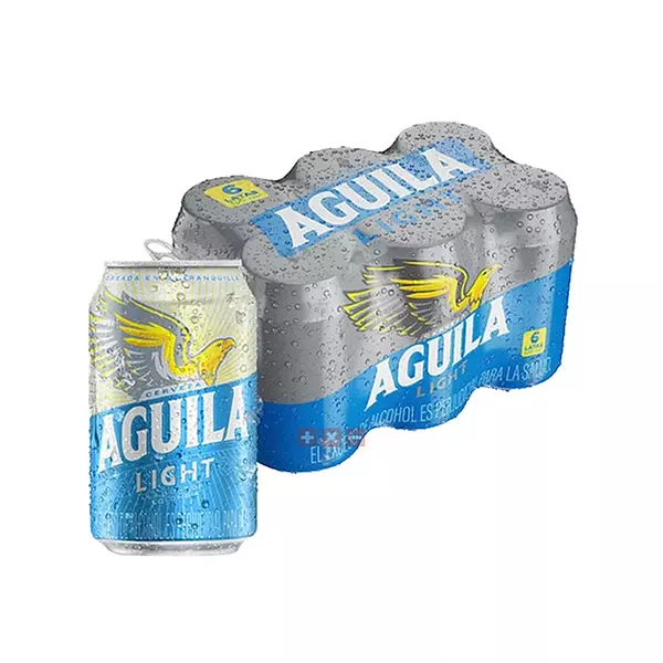 Cerveza Aguila Light Lata X 330ml