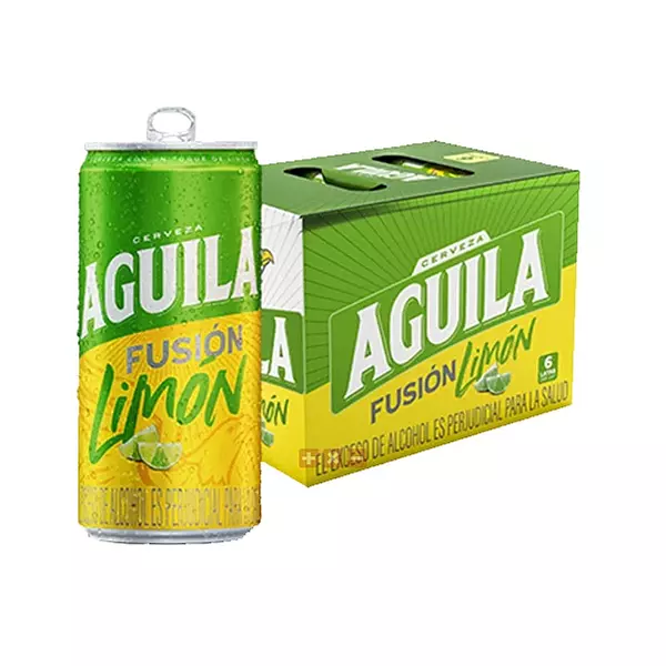 Cerveza Aguila Fusion Lata Und