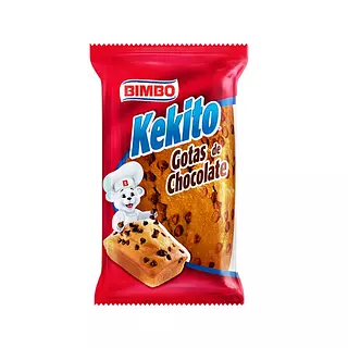 Ponqué Bimbo Kekito Gotas De Chocolate X 50gr