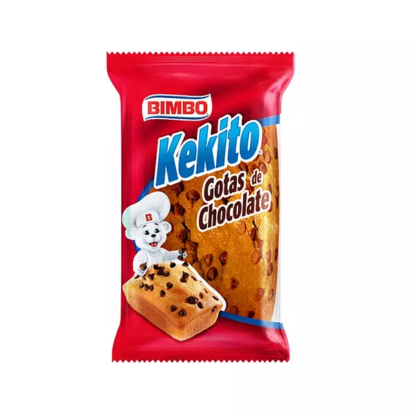 Ponqué Bimbo Kekito Gotas De Chocolate X 50gr