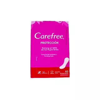 Protectores Carefree Protección X 60 Unidades