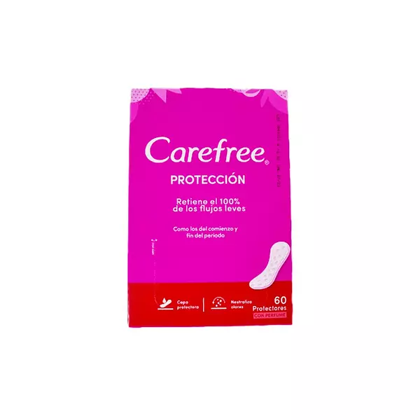 Protectores Carefree Protección X 60 Unidades