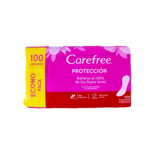 Protectores Carefree Protección X 100 Unidades