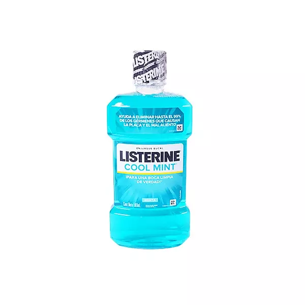 Enj. Listerine X 500ml Z/Menta