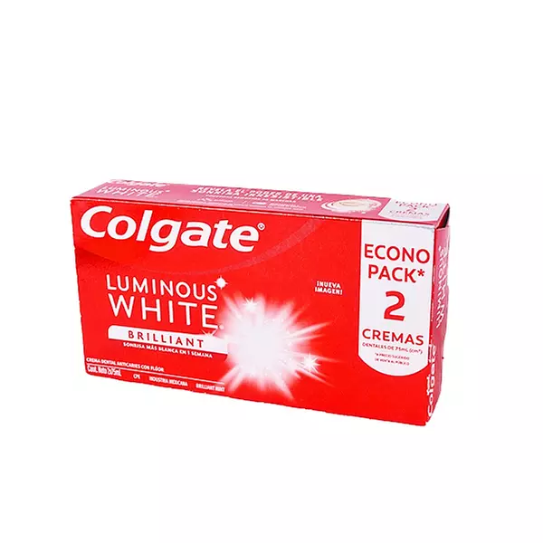 Crema Den Colgate 75cc 2us Luminus White