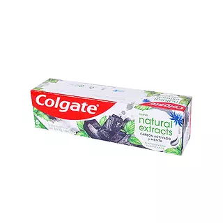 Crema Dental Colgate 90cc Natural Carbon Activado