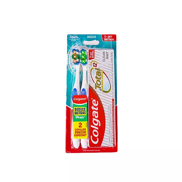 Cepillo Colgate 360 Mediox2+Crema