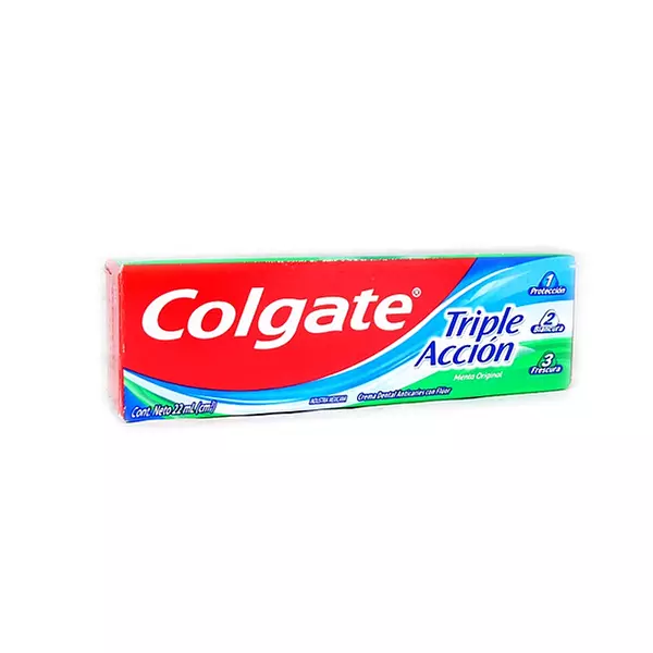 Crema Den Colgate 22cc Triple Acción Und