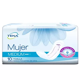 Pañal Tena Mujer Medio 10und