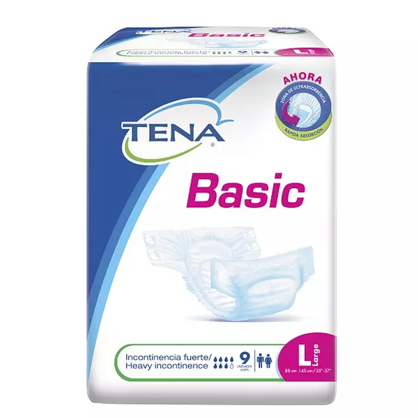 Pañal Tena Basic Talla L 9und