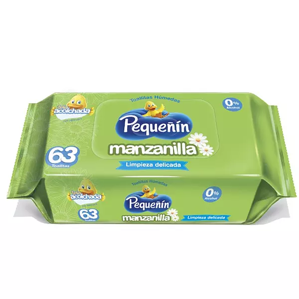 Toallitas Pequeñin H/63und Manzanil