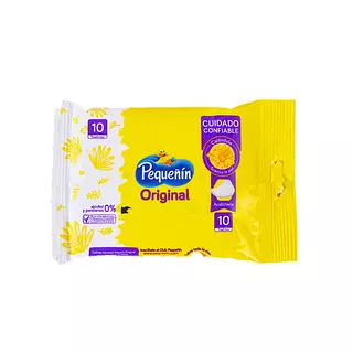 Pañitos Humedos Pequeñin X 10und Karitas