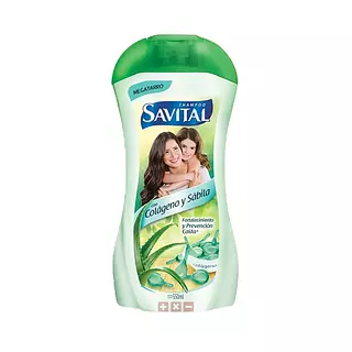 Shampu Savitel 550ml Colageno Y Sabila Und
