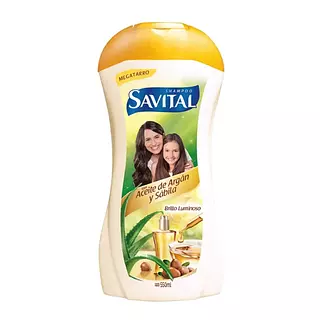 Shampu Savital 550ml Aceite De Aargan Und
