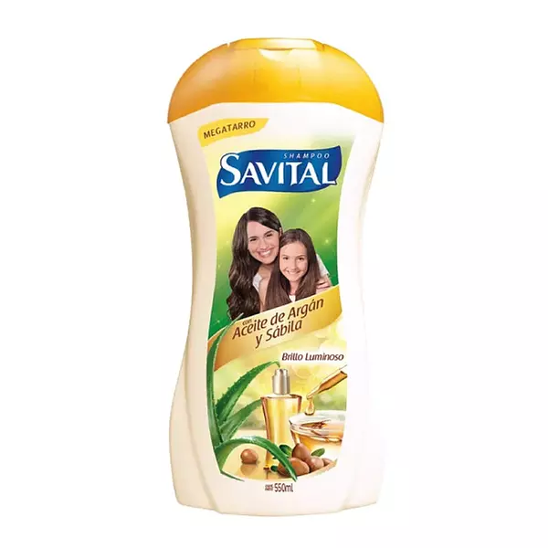 Shampu Savital 550ml Aceite De Aargan Und