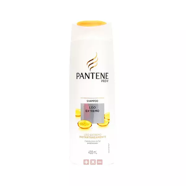 Shampu Pantene 400ml Liso Extremo Und