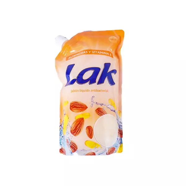 Jabon Liquido Lak X 500ml D/P Almendras