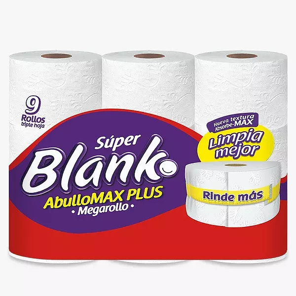 Papel H. Super Blanko Megarollo Th X 9 Unds