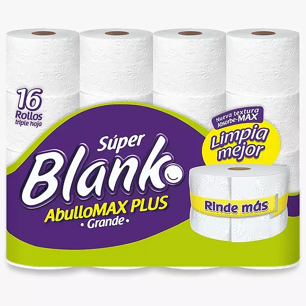 Papel Higiénico Super Blanko Grande 16 Unidades