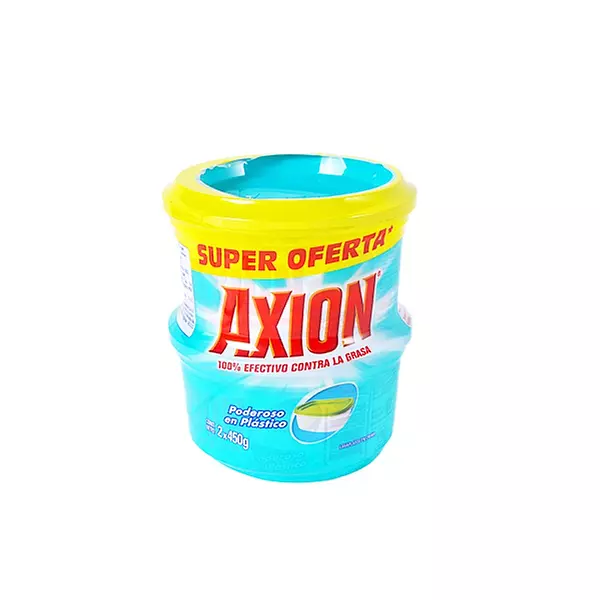 Lavap. Axion X 450grs P.Plastico 2 Unds