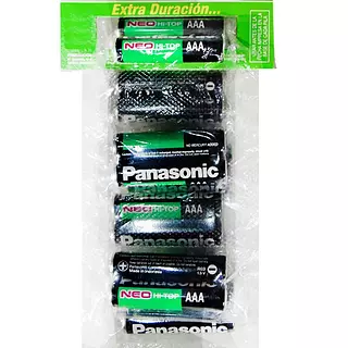 Pila Panasonic Aaa Corriente 2ud