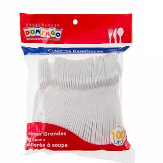 Cuchara Desc. Domingo Gra/100 Unds