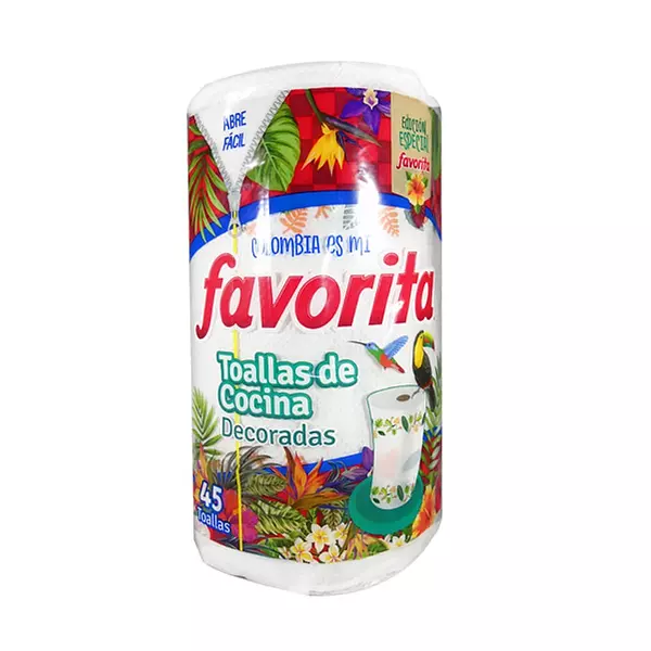 Toalla Favorita Cocina 45 Hojas