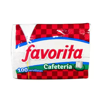 Servilleta Favorita 100ud Cafete