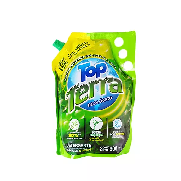 Det. Top X 900ml Terra Liquido Doy Pack