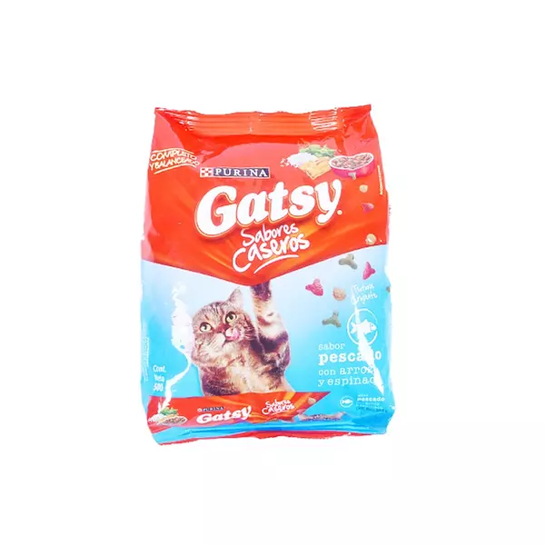 Alimento Para Gatos Gatsy Pescado X 500grs