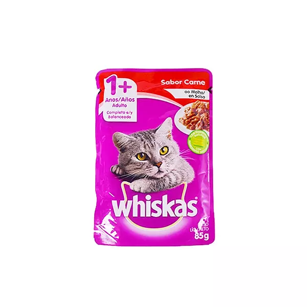 Cuido Whiskas X 85g Pouch Adult/Carne