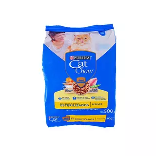 Cuido Purina Cat Chow X 500grs Ad/Pes