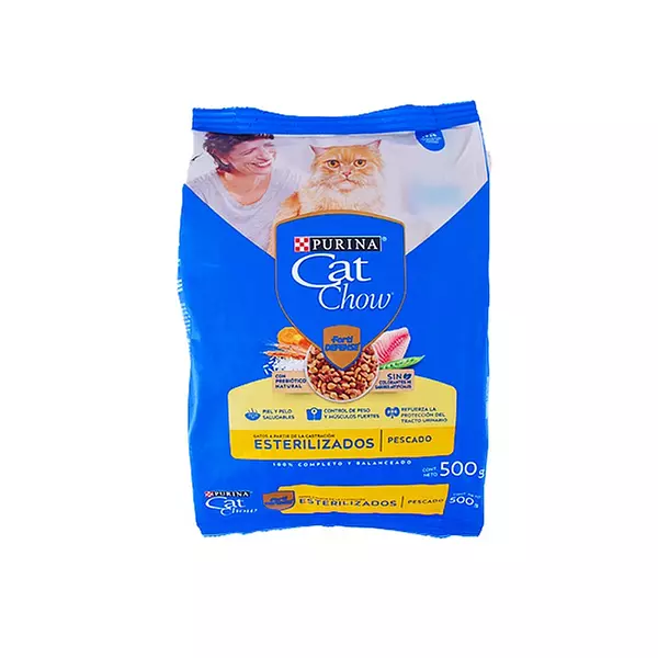 Cuido Purina Cat Chow X 500grs Ad/Pes