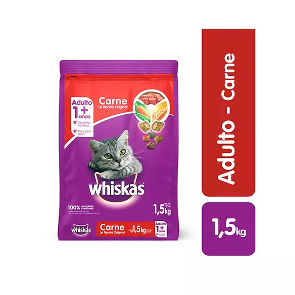 Cuido Whiskas Carne Und