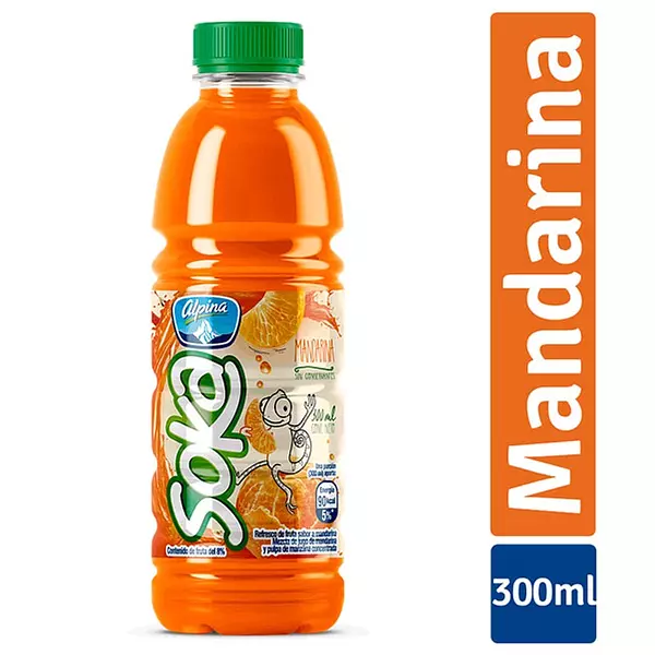 Refresco Alpina 300ml Soka Mandarin Und