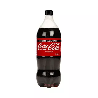 Gaseosa Coca Cola Zero X 2.5 L