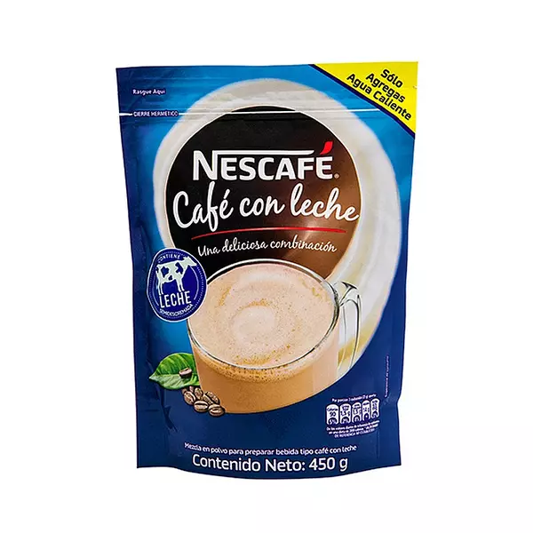 Cafe Nescafe Con Leche Und