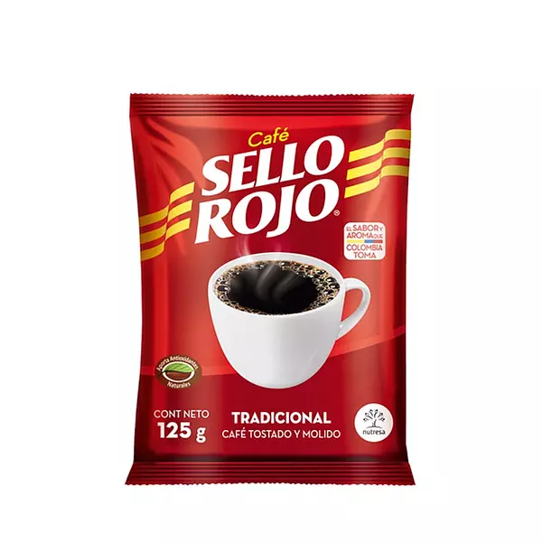 Café Sello Rojo Tradicional X 125gr